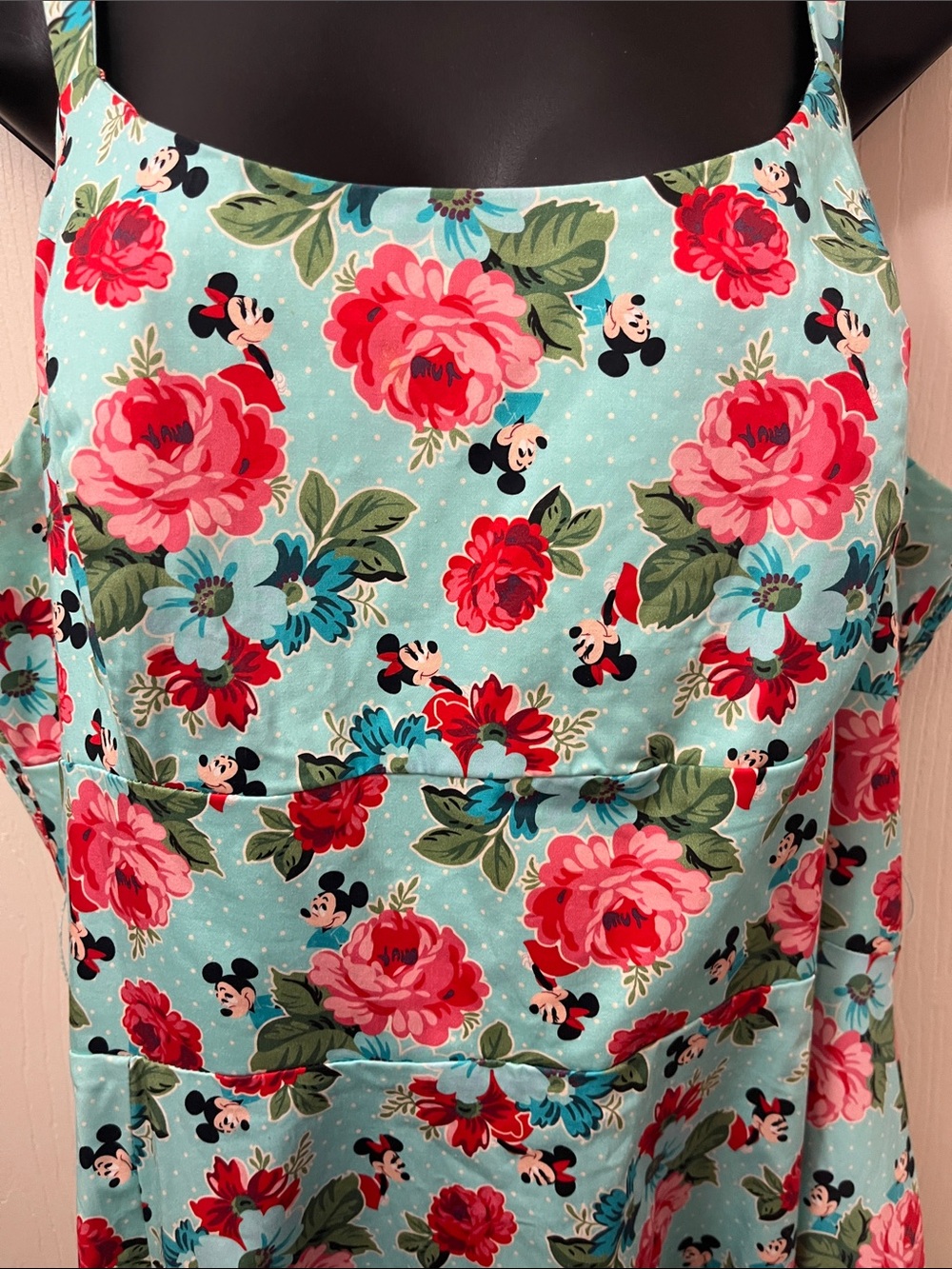 Disney Parks The Dress Shop Mickey and Minnie Mouse Floral Dress - Picture 2 of 13